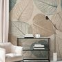 Vintage Leaf Wallpaper Mural