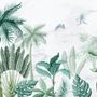 Green Tropical Forest Wallpaper Mural