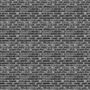 Grunge Black White Brick Wallpaper Mural