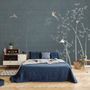 Watercolor Dark Forest Wallpaper Mural