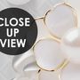 3D Look White Pearl Flower Wallpaper Mural