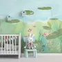 Nursery Lotus Leaf and Fish Wallpaper Mural