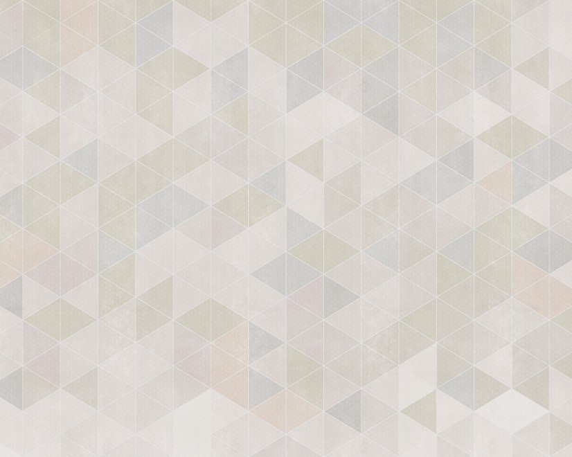 Skandinavischer Stil Pastell Geometrisches Design Fototapete - STIL 3
