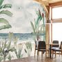 Tropical Beach View Wallpaper Mural