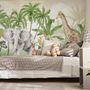 Kids Tropical Jungle Animals Wallpaper Mural