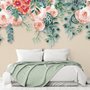 Watercolor Floral Wallpaper Mural