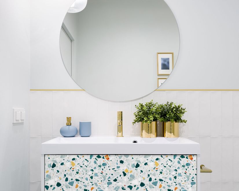 Colorful Terrazzo Wallpaper Mural