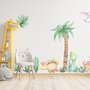 Mignon Aquarelle Dinosaure Stickers muraux Sticker