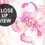 Pink Romantic Floral Wallpaper Mural