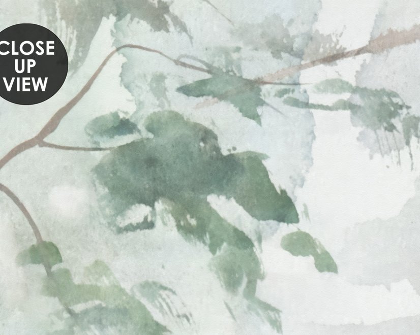 Aquarell-Bäume Fototapete