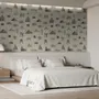 Vintage World Architecture Sketch Wallpaper Mural