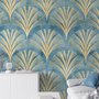 Papier peint panoramique Art déco doux style Gatsby