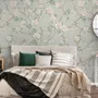 Soft Chinoiserie Peony Tree Blossom Art Wallpaper Mural