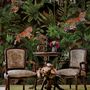 Dark Tropical Trees with Tigers Wallpaper Mural