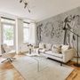 Sophisticated Angel Sculpture Wallpaper Mural