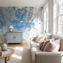 Nordic Style Tropical Leaves Wallpaper Mural