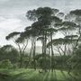 Tropical Forest and Horned Deer Wallpaper Mural