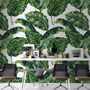 Tropical Banana Leaf Wallpaper Mural