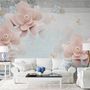 Elegant Rose Floral Wallpaper Mural