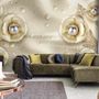 Pearl Anemone Floral Wallpaper Mural