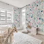 Watercolor Spring Floral Wallpaper Mural