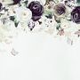 Dark Floral Art Wallpaper Mural