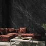 Dark Faux Marble Granite Slate Wallpaper Mural