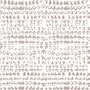 Papier peint panoramique, abstrait et bohème de Shibori