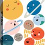 Stickers muraux soleil et planètes pour enfants