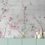 Watercolor Cherry Blossom Wallpaper Mural