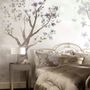 Watercolor Magnolia Floral Wallpaper Mural