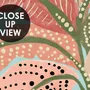 Watercolor Colorful Summer Tropical Leaf Wallpaper Mural