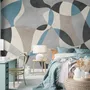 Boho Geometric Abstract Art Wallpaper Mural