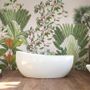 Exotic Leafs with Berries Wallpaper Mural