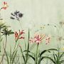 Colorful Plants and Flowers Wallpaper Mural