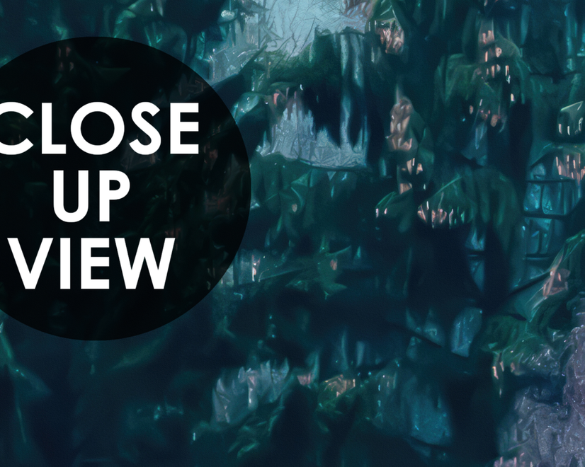 Misty Forest View Wallpaper Mural