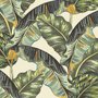 Vintage Banana Leaf Pattern Wallpaper Mural