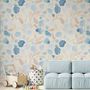 Watercolor Leaf and Twigs Printing Wallpaper Mural