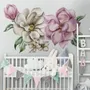 Large Garden Flowers Wall Sticker Decal