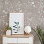 Papier peint Fleurs sauvages de style bohémien