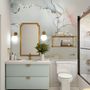 Soft Neutral Abstract Marble Art Wallpaper Mural