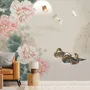 Nostalgic Peony Blossom Wallpaper Mural