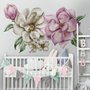 Grand jardin Fleurs Stickers muraux Décalcomanie