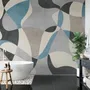 Boho Geometric Abstract Art Wallpaper Mural
