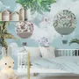 Hot Air Balloons in the Blue Sky Wallpaper Mural