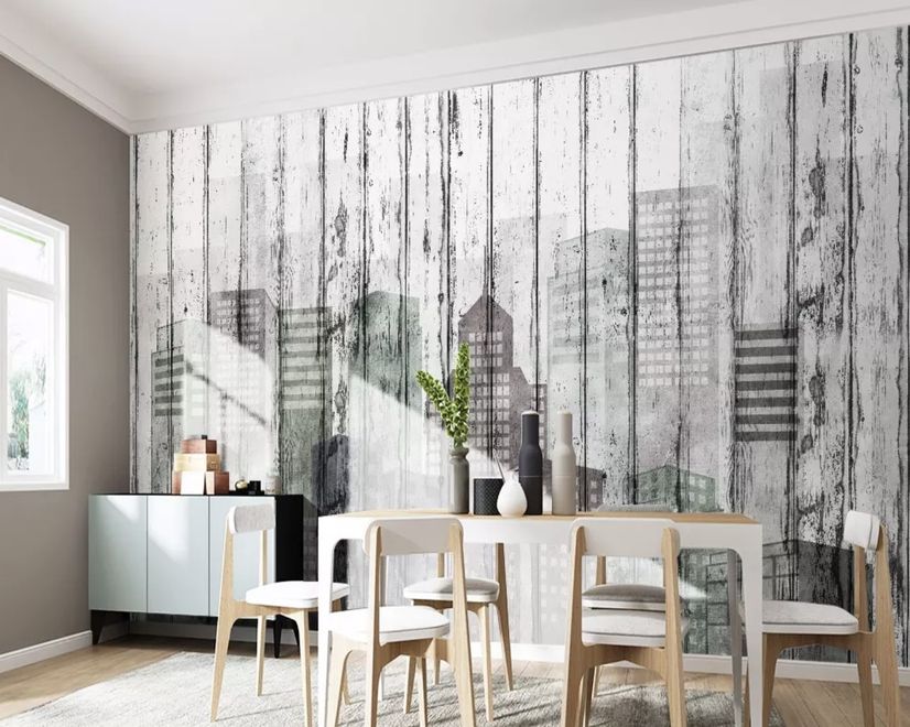 Cityscape Wallpaper Mural