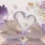 3D Embossed Look Swan Wallpaper Mural