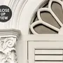 Fototapete mit falschen Fensterläden