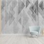 Trigon Geometric Shapes Wallpaper Mural