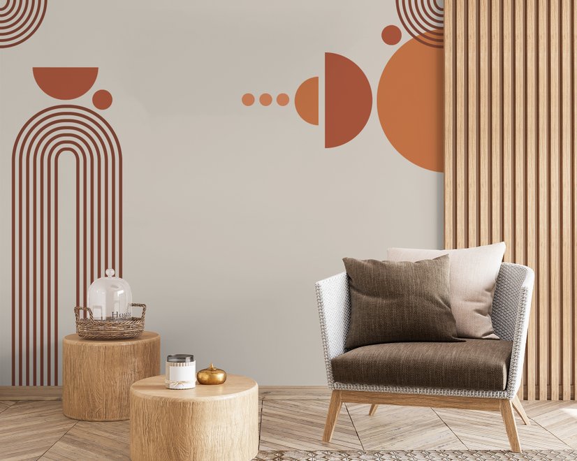 Geometric Arch Wall Decal Sticker